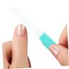 LALADEFIEE Crystal Glass Nail Files and Buffers for Manicure and Pedicure Nail Art Tool Easy to Use Sanding Strips Home Use with Random Colors Suitable for Women Random Color view 2