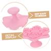 Beatifufu 4pcs Silicone Face Scrubber Manual Facial Cleansing Brush for Deep Pore Exfoliating Gentle Skin Care Suitable for Sensitive Skin and Travel Use view 3