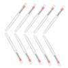Beatifufu 10pcs Mini Silicone Lip Brush Set with Covers Travel-friendly Lipstick and Lip Gloss Applicators Soft Bristles for Comfortable Application Easy to Clean Reusable Brushes and view 1