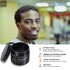 Sashita 360 Wave Pomade, Water-Based Formula, Black, Medium Hold Hair Styling Product with Natural Ingredients, High Shine, 5.29 Oz view 4