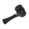 COOLHIYA Multi-Function Household Facial Brush Black Silicone Double-Sided Exfoliating Face Cleaner with Standable Design for Deep Pore Cleansing and Gentle Massage view 1