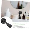 COOLHIYA Multi-Function Household Facial Brush Black Silicone Double-Sided Exfoliating Face Cleaner with Standable Design for Deep Pore Cleansing and Gentle Massage view 2