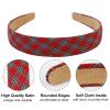 12 Pack Satin Printed Stylish Headbands for Women view 2