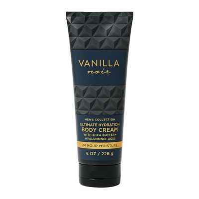 Bath and Body Vanilla Noir Men's Ultimate Hydration Body Cream | 8 Oz