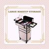 BYOOTIQUE Cosmetology Case on Wheels 4in1 Professional Makeup Art Deco Tyrian view 3