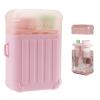 2026 New Ear Piercing Cleaner, Ear Hole Cleaner, 2 in 1 Portable Ear Piercing Cleaning Kit with 240pcs Disposable Ear Piercing Cleaning Floss & 15ml Cleaning Solution, Rose view 1