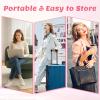 2026 New Ear Piercing Cleaner, Ear Hole Cleaner, 2 in 1 Portable Ear Piercing Cleaning Kit with 240pcs Disposable Ear Piercing Cleaning Floss & 15ml Cleaning Solution, Rose view 4
