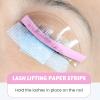 Lash Lift Perm Paper 1000Pcs Lomansa Lash Lift Paper Covers Disposable Lash Lift Ribbons Strips Supplies (Pink) view 2