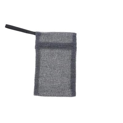 10PCS Bar Soap Pouch Exfoliating Soap Pouch,Get Soft Smooth Skin with Bubble Net,Body Shower Scrubber for Women and Men,Grey