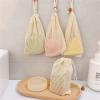 25pcs Bar Soap Pouch Soap Foaming Net Mesh Bags Bath Washing Tools Body Cleaning Bubble Helper Mesh Deep Cleaning Home Bathroom Exfoliating Supplies(with Bead) view 3