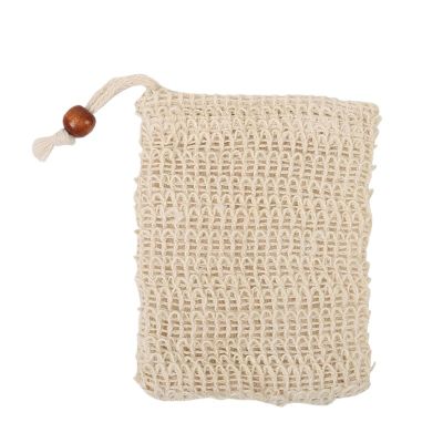 8pcs Bar Soap Pouch Natural Cotton Linen Foaming Soap Bag Saver Net Mesh Massage Exfoliator Pouch Bathing Bubble Maker Cleaning Tool(A2)
