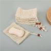 8pcs Bar Soap Pouch Natural Cotton Linen Foaming Soap Bag Saver Net Mesh Massage Exfoliator Pouch Bathing Bubble Maker Cleaning Tool(A2) view 3