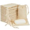 20PCS Bar Soap Pouch Soap Bags for Hotel Natural Soaps Saver Bag with Drawstring Exfoliating Soaps Pouch for Bath Shower view 1