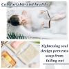 20PCS Bar Soap Pouch Soap Bags for Hotel Natural Soaps Saver Bag with Drawstring Exfoliating Soaps Pouch for Bath Shower view 4