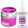 Handmade Heroes Bakuchiol Lip Scrub & The Ultimate Bakuchiol Booster Face Oil - Clean Beauty Vegan Skincare view 1