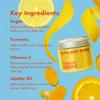 Handmade Heroes Vitamin C Turmeric Lip Scrub & Exfoliating Lip Brush - Clean Beauty Vegan Skincare view 4
