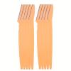 10 Pack Facial Razors for Women Face Shaving and Eyebrow Shaping  Stainless Steel Tools for Peach Fuzz, Lip and Chin Hair Removal, Smooth Skin Trimmer (10pcs black) view 3