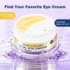 2in1 Dual Eye Cream with Retinol Caffeine + Yerba Mate for Puffy Eyes and Dark Circles, Hydrating Under Eye Cream for Anti-Wrinkle,Softens& Nourish Skin view 2