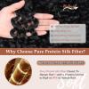 120 Strands Curly Crochet Hair Gogo Curl Pure Protein Fiber Close to Human Hair 14 Inch Pre looped Deep Wave Curly Crochet Hair For Black Women Beach Curl Twist Braiding Hair Extensions (14inch 350#) view 3