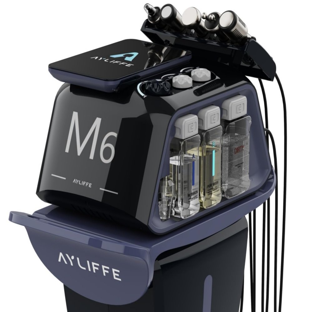 Multifunctional Beauty Device for Sensitive Skin, Painless Exfoliation and Blackhead Removal, Eye Tightening, and Non-Invasive Oxygen Injection
