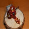 Beaded Hair Clips Native American Style Handmade Collection (Brown Feather) view 3