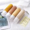 Clear Travel Toiletry Organizer Set with 4 Labeled Bottles, TSA Approved Cosmetic Storage Case view 4