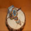 Beaded Hair Clips Native American Style Handmade Collection (Grey Star) view 3
