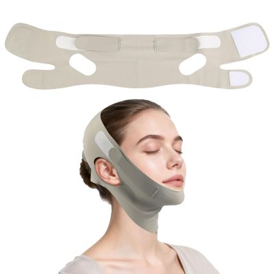 1-Pack Chin Strap for Sleeping, Adjustable Chin Strap & Jawline Shaper - V-Face Lifting, Double Chin Reducing Tool,Snore Stopper Breathable and Durable for Adult