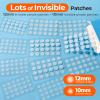 TKTK Pimple Patches for Face, 0.01cm Ultra-Thin Invisible Acne Patches, Hydrocolloid Patches for Breakouts, Absorbs Zits & Blemish, Suitable Under Makeup, 2 Sizes(10mm/12mm) 264 count view 3