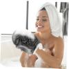 COOLHIYA 4Pcs Dual-sided Body Scrub Balls Exfoliating Shower Gloves for Smooth Skin Bathroom Supply in Pink Blue Green Gray view 4