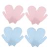 Beatifufu 8pcs Exfoliating Bath Gloves Comfortable Body Scrubber Mittens with Elastic Wrist for Shower Skin Cleaning and Dead Skin Removal Suitable for Arms Legs Chest Back view 1