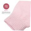 Beatifufu 8pcs Exfoliating Bath Gloves Comfortable Body Scrubber Mittens with Elastic Wrist for Shower Skin Cleaning and Dead Skin Removal Suitable for Arms Legs Chest Back view 2