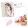 Beatifufu 8pcs Exfoliating Bath Gloves Comfortable Body Scrubber Mittens with Elastic Wrist for Shower Skin Cleaning and Dead Skin Removal Suitable for Arms Legs Chest Back view 3