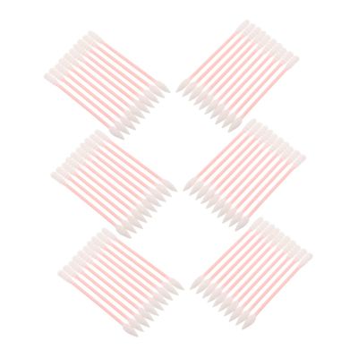 Mikinona 500pcs Dual-ended Cotton Applicator Sticks for Makeup Removal and Nail Art Pointed and Spiral Tips for Precise Cleaning Single-use Beauty Swabs for Jewelry and Facial Care