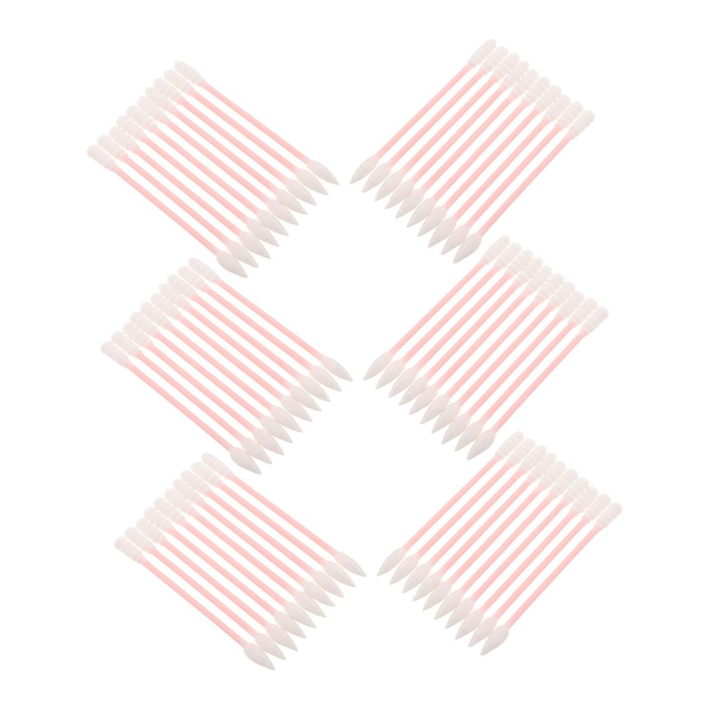Mikinona 500pcs Dual-ended Cotton Applicator Sticks for Makeup Removal and Nail Art Pointed and Spiral Tips for Precise Cleaning Single-use Beauty Swabs for Jewelry and Facial Care