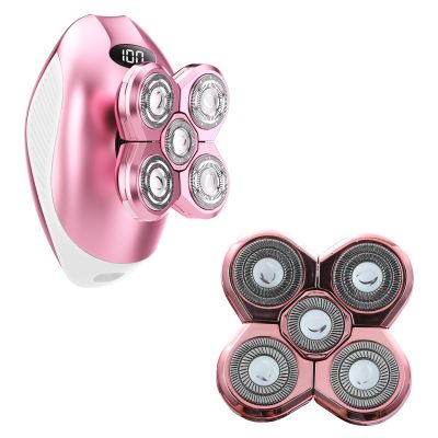 Electric Razors for Women & 5 Blades Head Shaver Replacement Heads, Pack of 2