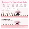 Electric Razors for Women & 5 Blades Head Shaver Replacement Heads, Pack of 2 view 4