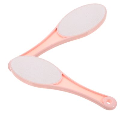 COOLHIYA 2 pcs Double-Sided Manual Foot Scrubber Pedicure Exfoliator Tool for Dead Skin and Callus Removal Portable Lightweight Foot File for Men and Women Safe Material Easy to Use and