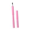 Beatifufu Portable Pink Artificial Fiber Lip Makeup Brush Flexible Lipstick Applicator Tool and Easy to Carry for Precise Lip Gloss Application view 1
