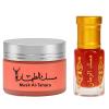ABAQ Musk Al-Tahara Pomegranate Set  Original Arabic Musk & Hair/Body Cream with Vitamin E view 2