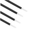 COOLHIYA 100Pcs Disposable Multi-function Lip Lash Nail Applicators for Precise Makeup Application Portable Black Lip Gloss Wands and Lash Brushes Professional Beauty Tool for Eyeliner and view 3