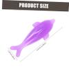 Beatifufu 5Pcs Dolphin-shaped Fingernail Brushes Multi-functional Nail Scrubbing Cleaning Tools for Hands Feet Nails Portable Care Accessories view 2