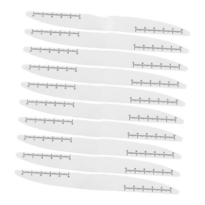 COOLHIYA 10pcs Willow Leaf-Shaped Nail Files Wooden Manicure Buffing Boards for Nail Trimming and Polishing Professional Tool for Home and Salon Use