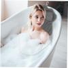 HOLIDYOYO Breathable Air Mesh Bath Pillow with Strong Suction Cups for Neck and Back Support Soft Bathtub Cushion Fits All Tub Styles for Adults Spa Bathroom Accessories view 2