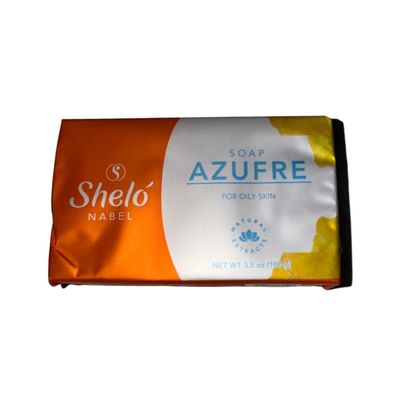 Shelo Azufre Natural Soap for Oily Skin, 3.5 oz