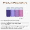 18 packs of toiletries travel bottles, TSA Approval silicone travel containers, leak proof refillable shampoo and conditioner are essential for travel, fitness, business trips, office use(purple) view 4