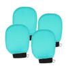 LALADEFIEE 4pcs Exfoliating Bath Gloves Body Scrubber Shower Mitts for Skin Cleansing and Dead Skin Removal Soft Bath Mittens for Arms Legs Back Spa Care view 1