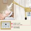 Professional Facial Steamer on Wheels,Gold Ozone Steamer for Face with 30-Minutes Timer,Spa Face Steamer for Deep Facial Cleansing view 3
