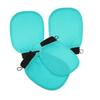 COOLHIYA 4pcs Exfoliating Bath Gloves for Shower and Gentle Body Scrub Mitts for Arms Legs Back Lightweight Material for Radiant Complexion view 1