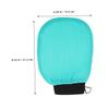 COOLHIYA 4pcs Exfoliating Bath Gloves for Shower and Gentle Body Scrub Mitts for Arms Legs Back Lightweight Material for Radiant Complexion view 2